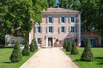 chateau rhone restauration mariage