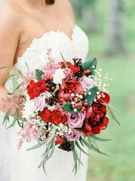 Perfectly Autumnal Wedding Bouquets