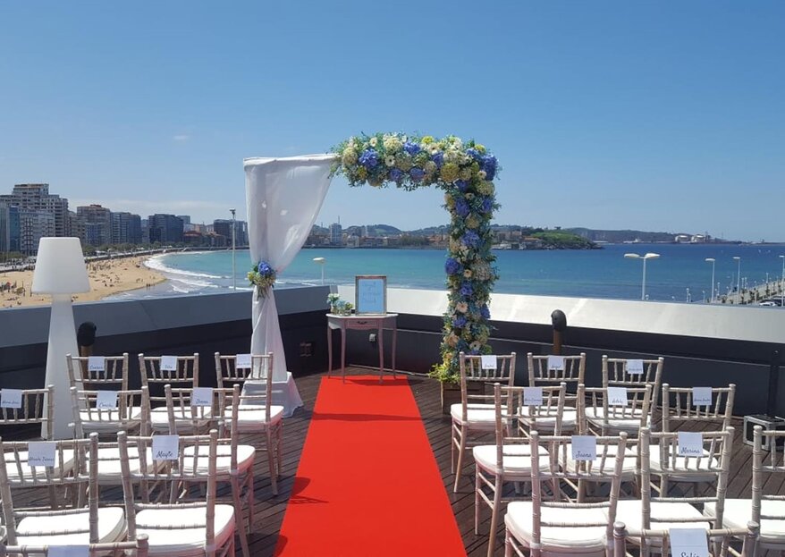 Un Si Quiero Con Vistas Al Mar Gracias Al Hotel Abba Playa Gijon