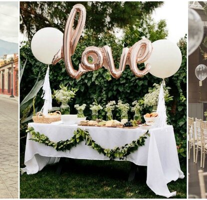 Decoración de boda con globos: ¡las 40 ideas más ...