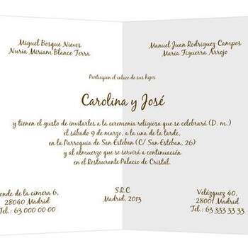 Puedes elegir entre diferentes colores para el interior de tu invitación de boda. Foto: <a href="http://www.sendmoments.es/?c=zan" target="_blank">sendmoments</a>