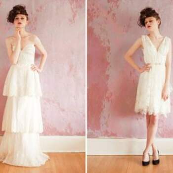 Inspire-se na linda e romântica coleção de vestidos de noiva que a Sarah Seven preparou para a Primavera 2013.