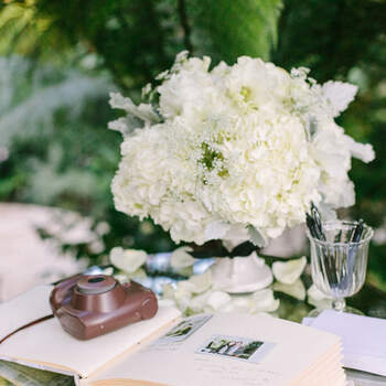 Gästebuch bei der Hochzeit. Credits: Steve Steinhardt Photography