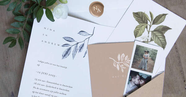 THE FIRST STEP: WEDDING ANNOUNCEMENT AND INVITATION! - WedLuxItaly