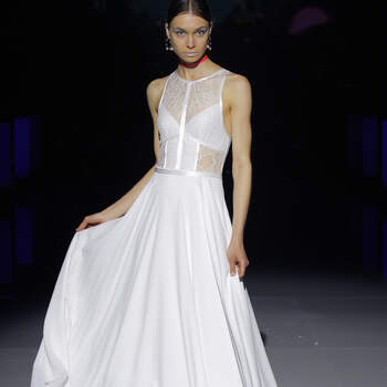 Marylise by Rembo Styling. Credits: Barcelona Bridal Fashion week