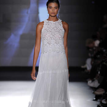 Rosa Clará.  Credits: Barcelona Bridal Fashion Week