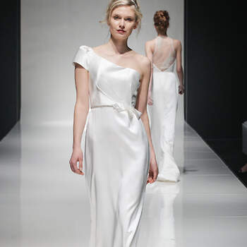 Dress by Lark Bridal. Image: Christopher Dadey for White Gallery London