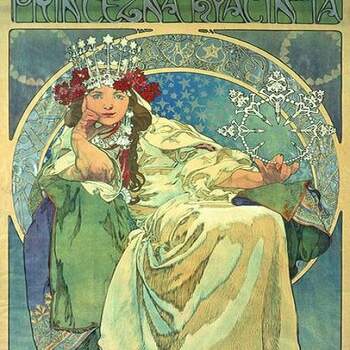 Obra 'Prinzessin Hyazinthe' realizada en 1911. Foto: Mucha.