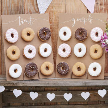 Panel de Donuts para el Candy Bar- Compra en The Wedding Shop