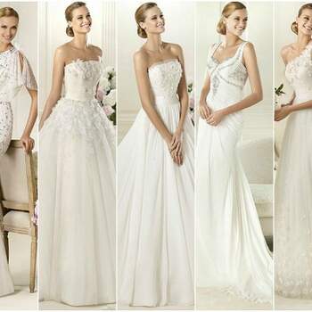 Vestidos de noiva Pronovias 2013: luxo e requinte.