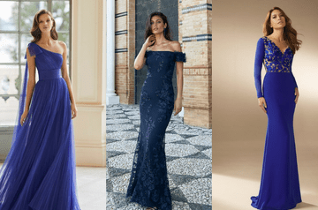 Vestidos de fiesta azules, ¡más de 60 opciones mega trendy!