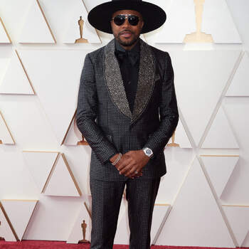 D-Nice arrives on the red carpet of the 94th Oscars® at the Dolby Theatre at Ovation Hollywood in Los Angeles, CA, on Sunday, March 27, 2022.