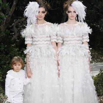 Desde niña hasta su boda: los vestidos de Chanel más bonitos que