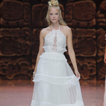 Inmaculada Garcia. Credits: Barcelona Bridal Fashion Week