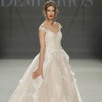 Demetrios. Credits- Barcelona Bridal Fashion Week 