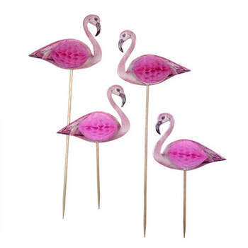 Flamingo sticks 12 piezas- Compra en The Wedding Shop