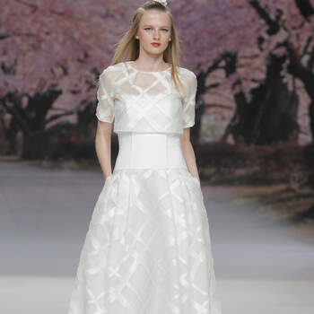 Inmaculada Garcia. Credits: Barcelona Bridal Fashion Week