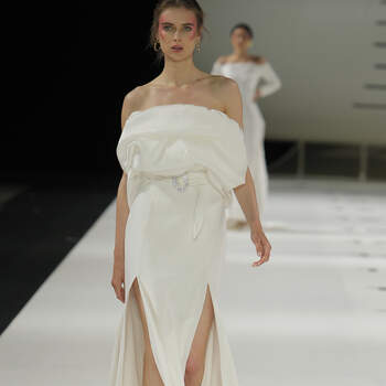 YolanCris. Credits: Barcelona Bridal Fashion Week