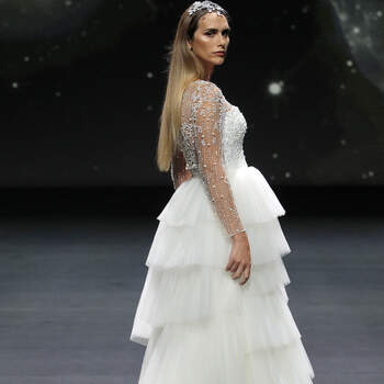 Demetrios 2021 | Valmont Barcelona Bridal Fashion Week 