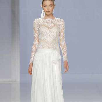 Rosa Clará. Credits- Barcelona Bridal Fashion Week 