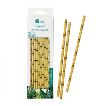 Pajitas Bambú 30 Unidades- Compra en The Wedding Shop