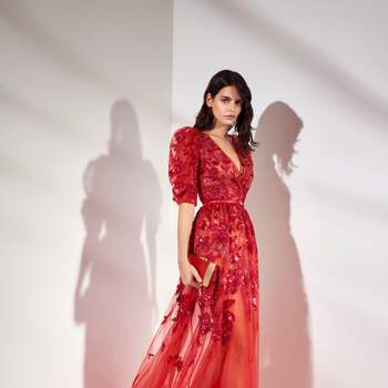 70 vestidos rojos de fiesta: el color más intenso para invitadas
