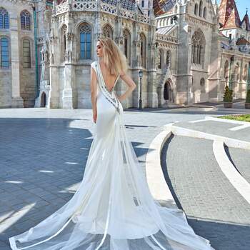 Foto: Modelo Juliana de Galia Lahav Haute Couture