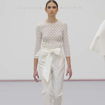 Hannibal Laguna. Credits_ Barcelona Bridal Fashion Week