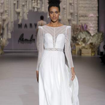 Marylise by Rembo Styling. Credits: Barcelona Bridal Fashion Week
