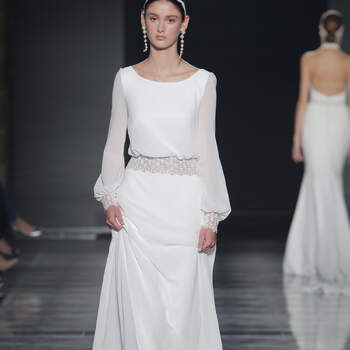 Rosa Clará. Credits: Barcelona Bridal Fashion Week