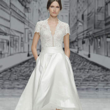 Justin Alexander. Credits: Barcelona Bridal Fashion Week