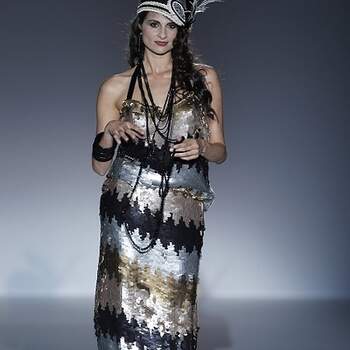 A colecção de vestidos de festa de Matilde Cano 2013 mostra-nos que a tendência vintage não se fica pelas noivas. Inspiração anos 20 para as convidadas de casamentos do próximo ano.
