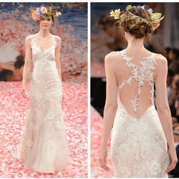 O estilo Boho é tendência em vestidos de noiva. Fitas, Renda estilo vintage, flores e cores pastéis características do estilo são presenças marcantes na coleção criada pela Claire Pettibone. Inspire-se na elegância do estilo Boho. 