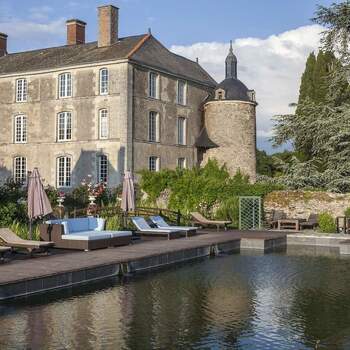 Photo : Château de l'Épinay -   Vous rêvez d'un décor élégant et romantique où célébrer votre mariage ? Il saura vous l'offrir !