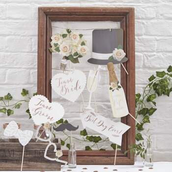 Accessoires Photocall Blanc - The Wedding Shop !