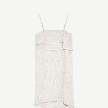 Vestido de rayas de Zara (19,99 euros)