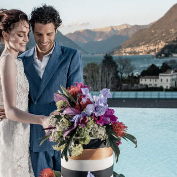 Shooting: Davide Bonaiti | Location: Hotel Hilton sul lago di Como | Allestimento: White Emotion