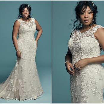 Rosanna plus size, Maggie Sottero