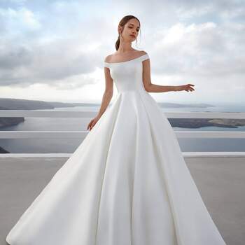 Más de 100 vestidos de novia sencillos 2023, diseños sencillos y súper  bonitos