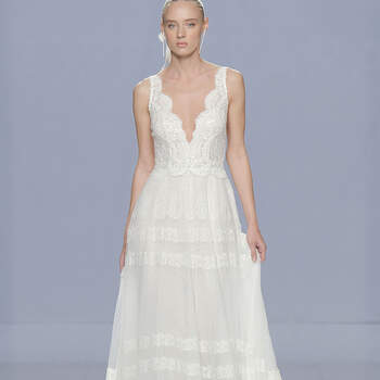 Rosa Clará. Credits: Barcelona Bridal Fashion Week