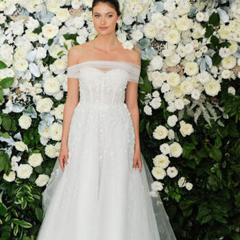 Anne Barge. Credits: New York Bridal Week