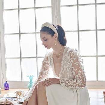 Photo : Michael Guichard - Créatrice de robe de mariée : LK Paris Couture  