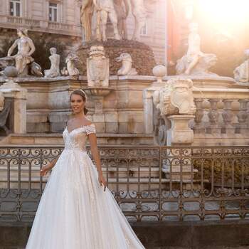 30 vestidos de novia embarazada: luce espectacular en tu boda