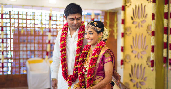 Stunning Real Wedding of Divya and Vignesh: The one with the South ...