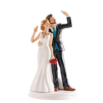 Figura Tarta Nupcial Selfie De Amor- Compra en The Wedding Shop