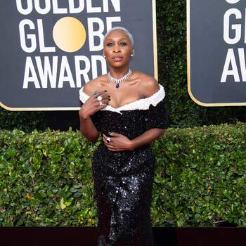 Cynthia Erivo de Tom Browne. Credits Cordon Press