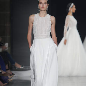 Rosa Clará. Credits: Barcelona Bridal Fashion Week