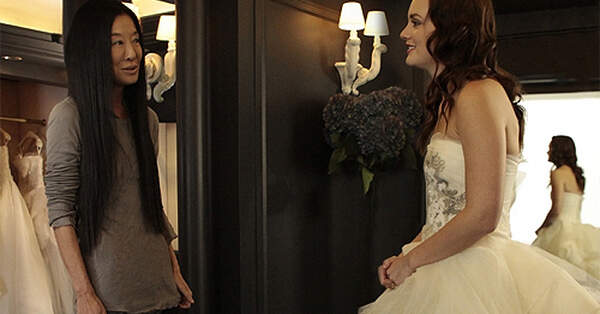 Vera Wang y el vestido de novia a Blair en 'Gossip Girl'