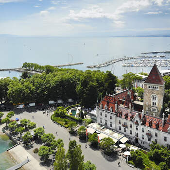 Château d'Ouchy, Lausanne. Foto: Schweiz Tourismus Rent a Hotel
