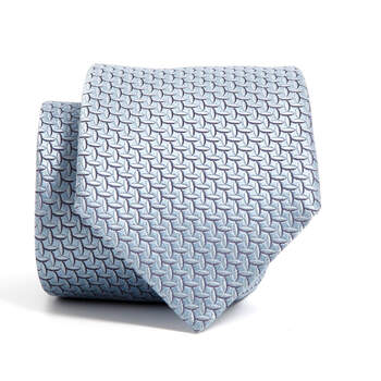 Preciosa corbata en azul claro. Foto: SOLOiO.